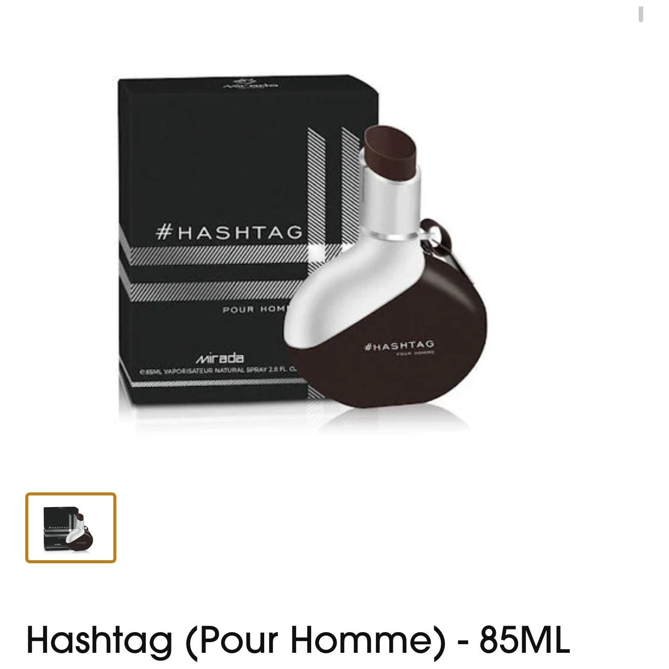 HASHTAH POUR HOMME 85 ML